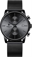 Mens Watch Fashion Sleek Minimalist Quartz