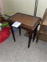 very small end table