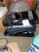 DVD players and VCR lot