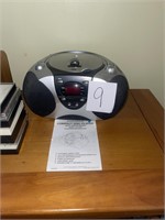 CD player boom box