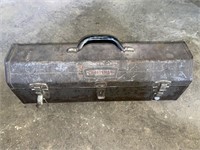 CRAFTSMAN TOOLBOX W/ CRAFTSMAN WRENCHES, SOCKETS,