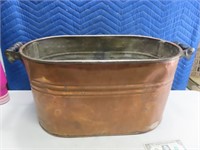 Antique 24"ish Copper Boiler w/ Handles