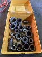 LARGE SNAP-ON SOCKETS & OTHERS