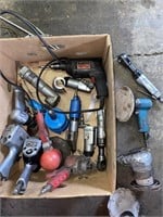 LOT OF AIR TOOLS INCLUDING IMPACT WRENCHES,