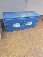 BLUE CAMBRO CABINET