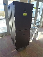 CAMBRO  UP & DOWN 2 DOOR TRANSPOT CABINET  ON