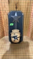 Star and crock country decor