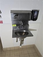 SS HAND SINK W/ PAPER  TOWEL  DISPENSER