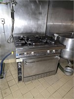 JADE 4 BURNER STOVE W/ OVEN