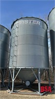 OFFSITE: Twister Steel Hopper Bin  2000 Bushel