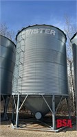 OFFSITE: Twister Steel Hopper bin 2000 Bushel