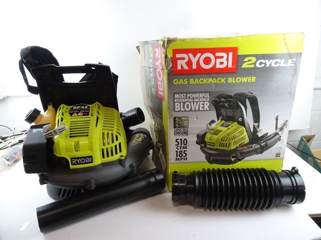 Ryobi Backpack Blower - Not Tested