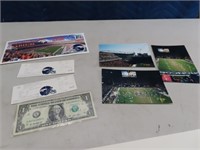 Mile High Stadium Broncos FInal Game Stamp Set