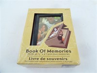 Book of Memories Wooden Photo Album Book with