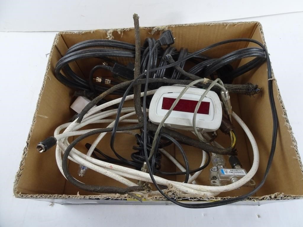 Lot of Misc. Electrical Items - DirecTV Band