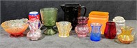 Tiffin, Carnival, Crackle and Colorful Glass -Lot