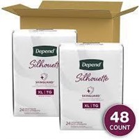 $62  Depend Silhouette Adult Incontinence Underwea