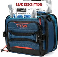 $40  Titan Deep Freeze Insulated Lunch Pack  Blue