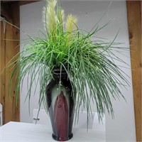 New Faux Artfical Decor with Heavy Vase