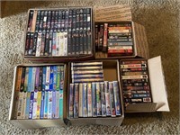 LOT OF ASSORTED VHS TAPES