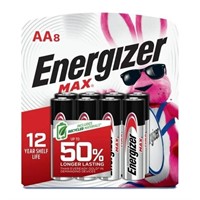 New Energizer MAX AA Batteries (8 Pack), Double