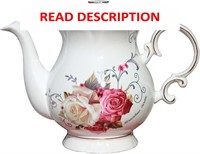 $27  Jomop Ceramic Teapot  5.5 Cups  1 Rose
