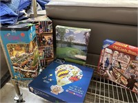 LOT OF 5 PUZZLES