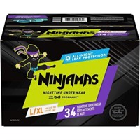 Ninjamas Nighttime Bedwetting Underwear for...