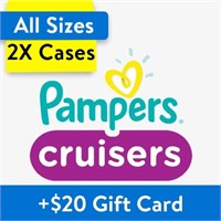 Pampers Cruisers Diapers Size 4  160 Count...