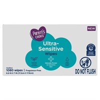 New Parents Choice Ultra-Sensitive Baby Wipes,r
