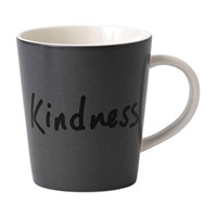 New Royal Doulton Kindness Mug 16.5 Oz Grey