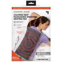 New Sharper Image Calming Heat Massaging