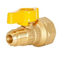 Eastman 60030 Brass Female x Flare Straight Gas...