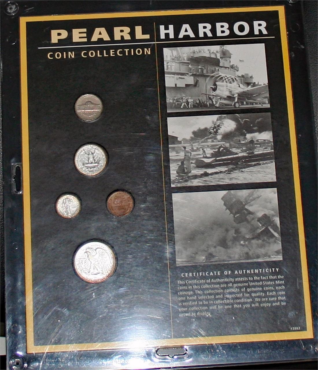 Pearl Harbor Coin Collection