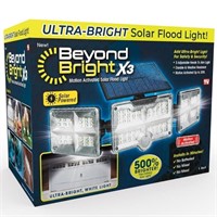 New Beyond Bright BEBRSOL-MC4 Floodlight X3