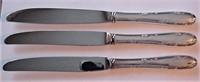 Vtg1948 TOWLE MADEIRA 3 STERLING Handle Knives