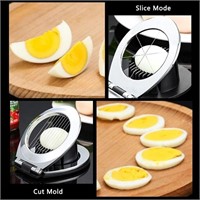New Egg Slicer, Egg Cutter for Boiled Eggs
