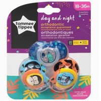 New Tommee Tippee Day & Night Pacifier (3 ct)