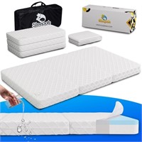 Sleepah Pack and Play Mattress Foldable Pad...