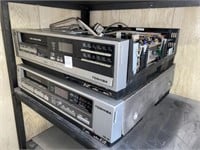 (2) TOSHIBA BETA MAX PLAYERS *FOR PARTS*