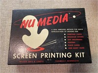 NUMEDIA VINTAGE SCREEN PRINTING KIT IN BOX