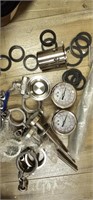 LOT OF ASSORTED BREWING EQUIPMENT PARTS