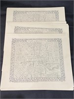 Prints of 1874 Plan of Baltimore 14"x11”