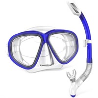 New Snorkel Set, Anti-Fog Diving Mask, Comfortable