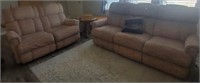 Reclining Lazboy Sofa And Love Seat