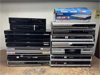 (18) DVD RECORDERS INCLUDING COBY, MAGNAVOX,