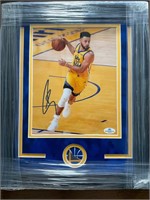 Steph Curry Signed and Framed 8x10 w/COA