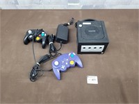 Nintendo Gamecube with controllers