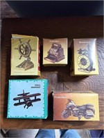 Lot of 5 Vtg. Pencil Sharpeners in Boxes to