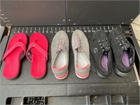 Three pair of women’s shoes, size 8